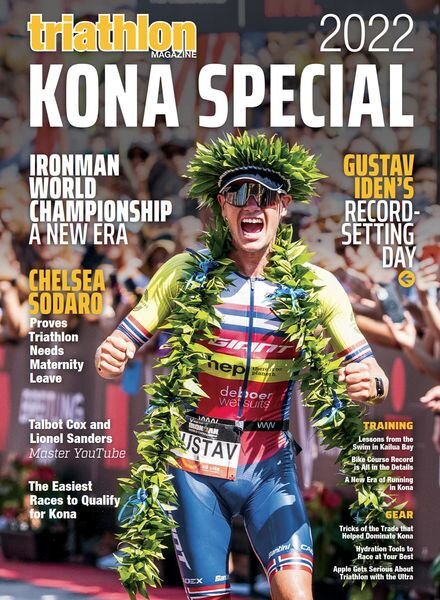 Triathlon Magazine Canada – Volume 17 Issue 5 – Kona Special 2022 Cover