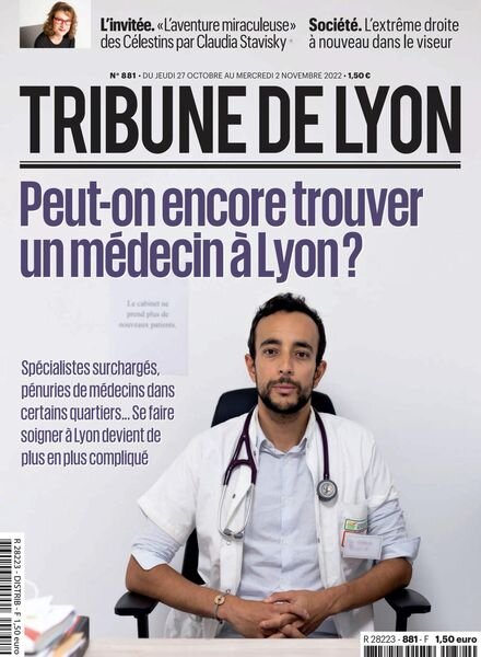 Tribune de Lyon – 27 Octobre 2022 Cover