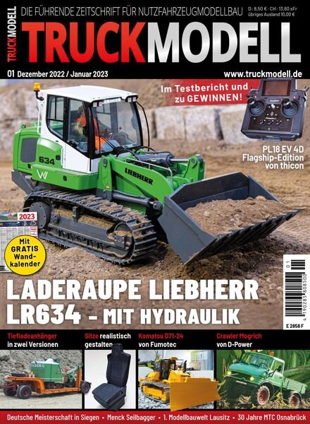 Truckmodell – Dezember 2022 – Januar 2023 Cover