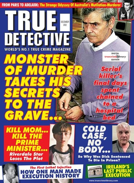True Detective – December 2022 Cover