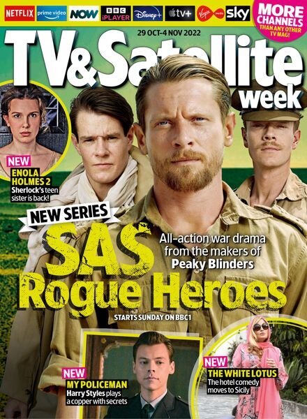 TV & Satellite Week – 29 October 2022 Cover