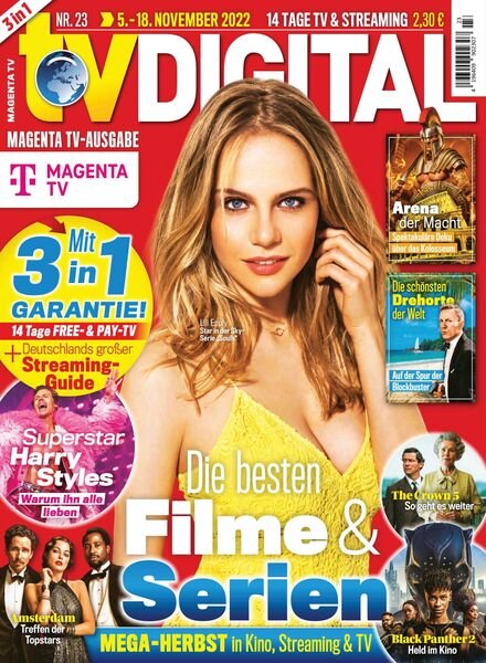 TV DIGITAL Entertain – 28 Oktober 2022 Cover