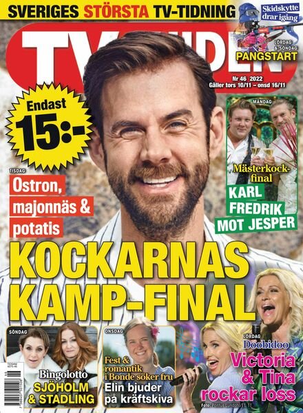 TV-Guiden – 08 november 2022 Cover