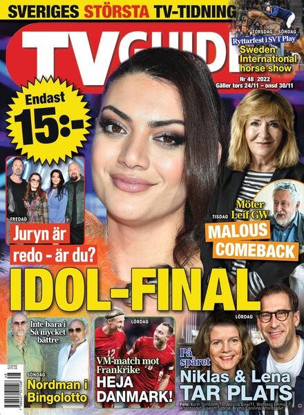 TV-Guiden – 22 november 2022 Cover