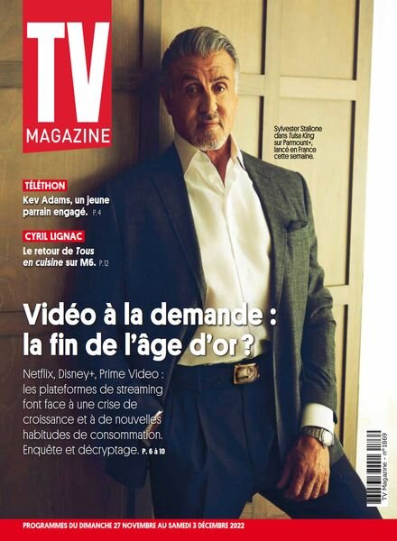 TV Magazine – 27 Novembre 2022 Cover
