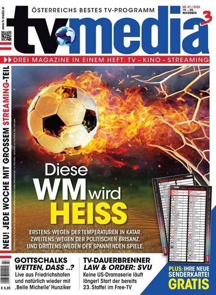 TV-Media – 16 November 2022 Cover