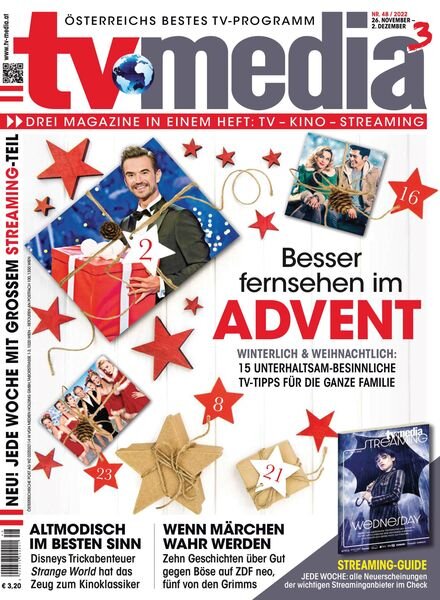 TV-Media – 23 November 2022 Cover