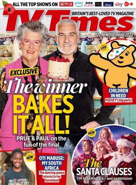 TV Times – 12 November 2022 Cover