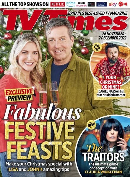 TV Times – 26 November 2022 Cover