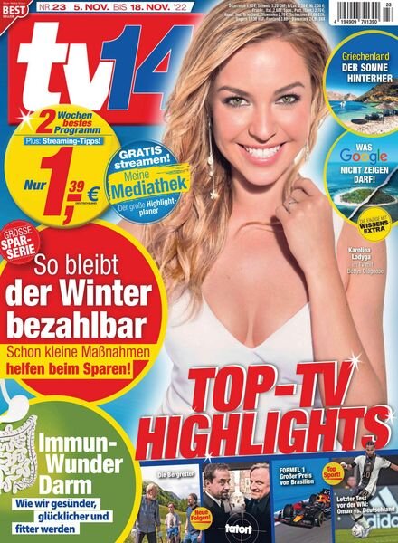 tv14 – 27 Oktober 2022 Cover