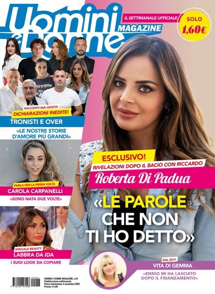 Uomini e Donne Magazine – 04 novembre 2022 Cover