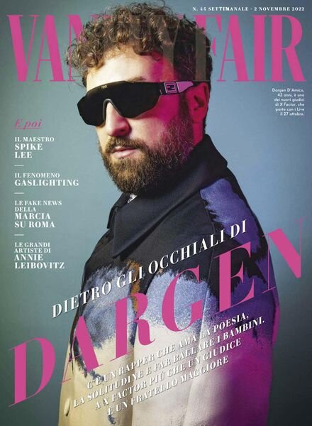 Vanity Fair Italia – 02 novembre 2022 Cover