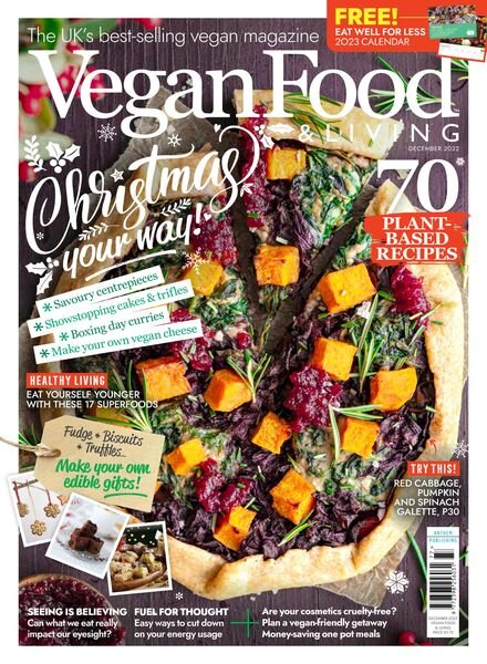 Vegan Food & Living – December 2022 Cover
