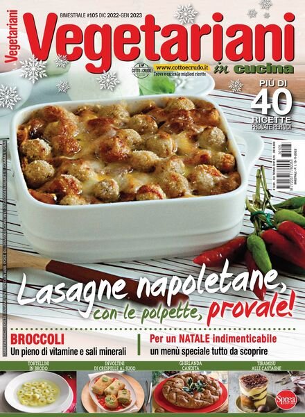 Vegetariani in Cucina – dicembre 2022 Cover