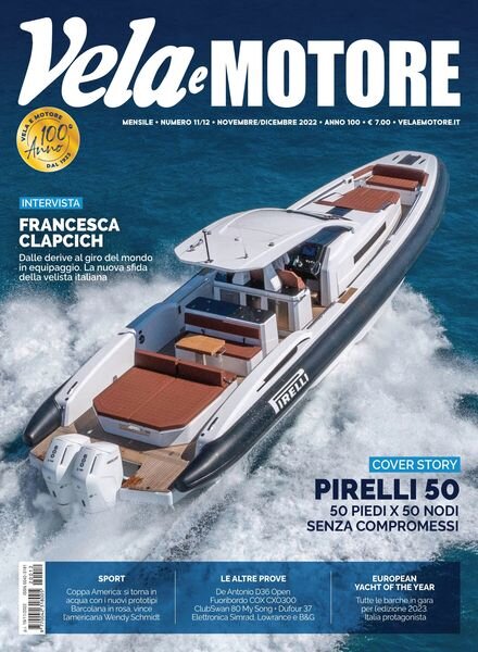 Vela e Motore – dicembre 2022 Cover