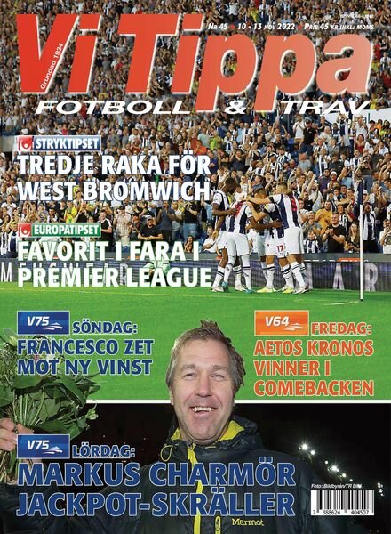 Vi Tippa – 08 november 2022 Cover