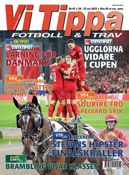 Vi Tippa – 22 november 2022 Cover