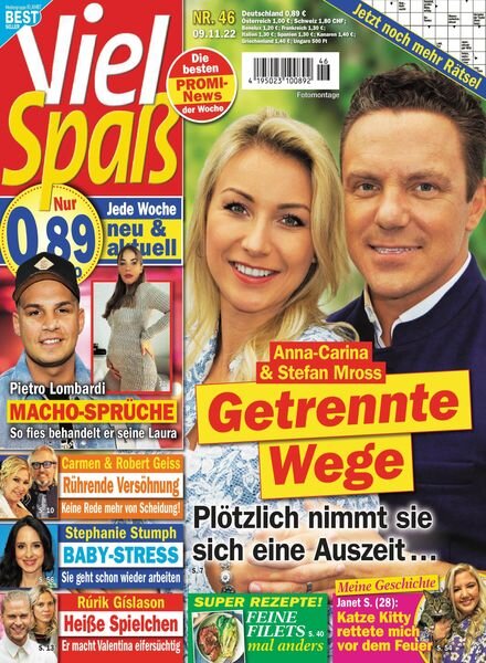 Viel Spass – 09 November 2022 Cover