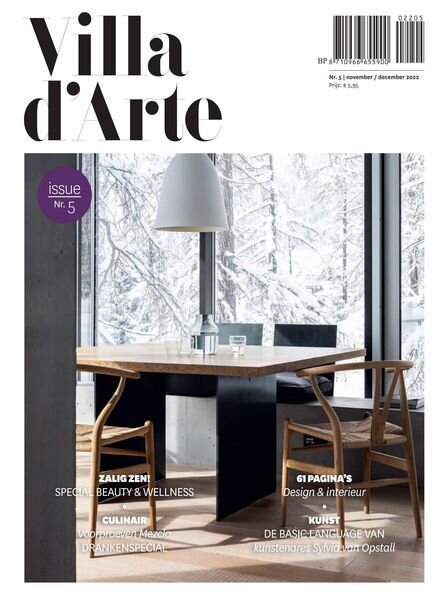 Villa d’Arte – November-December 2022 Cover