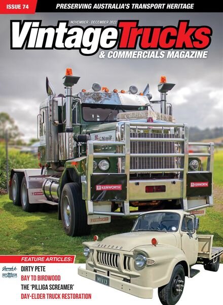 Vintage Trucks & Commercials – Issue 74 – November-December 2022 Cover