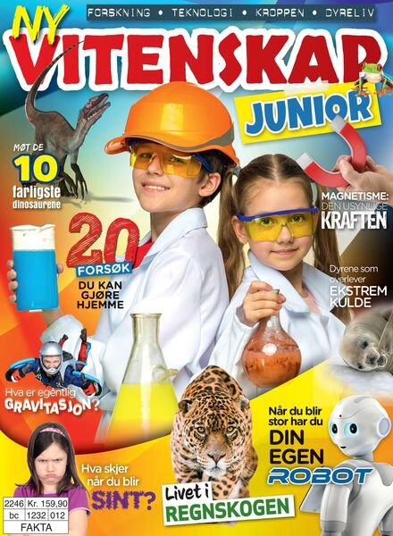 Vitenskap Junior – 04 november 2022 Cover