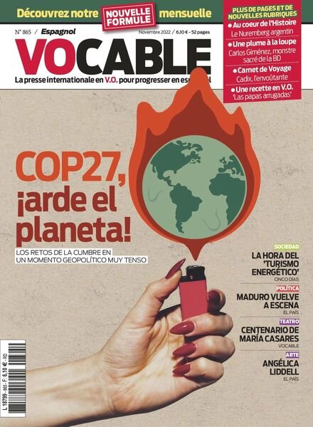 Vocable Espagnol – 04 novembre 2022 Cover