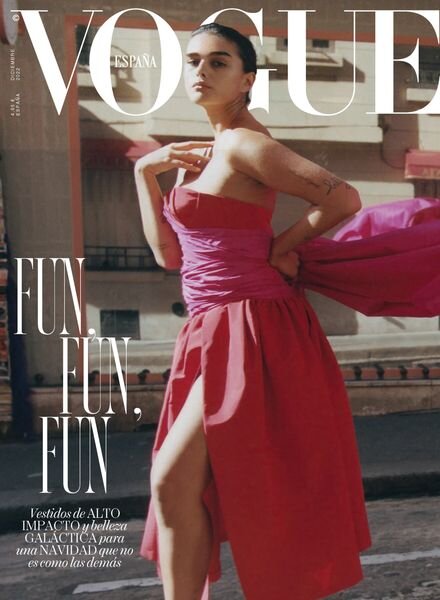 Vogue Espana – diciembre 2022 Cover