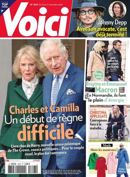 Voici – 10 Novembre 2022 Cover
