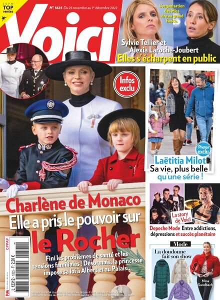 Voici – 25 Novembre 2022 Cover