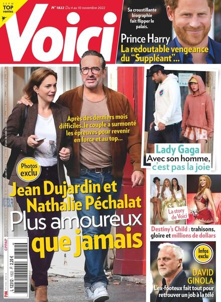 Voici – 4 Novembre 2022 Cover