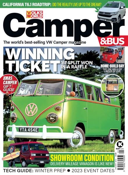 VW Camper & Bus – January 2023 Cover