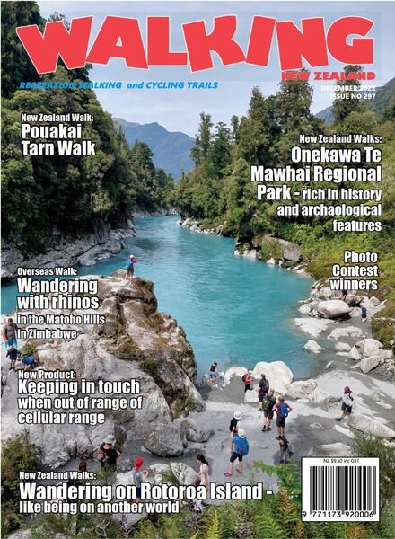 Walking New Zealand – December 2022 Cover