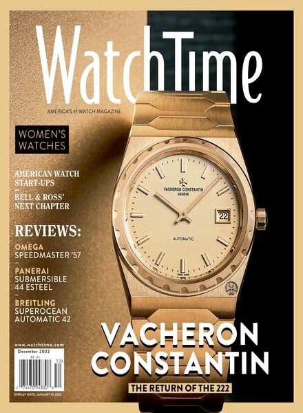 WatchTime – December 2022 Cover