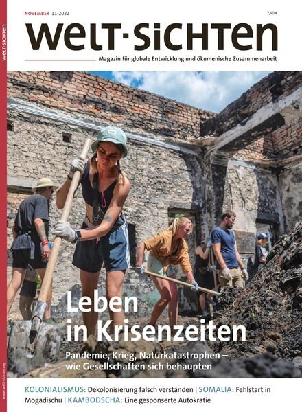 welt-sichten – Dezember 2022 Cover