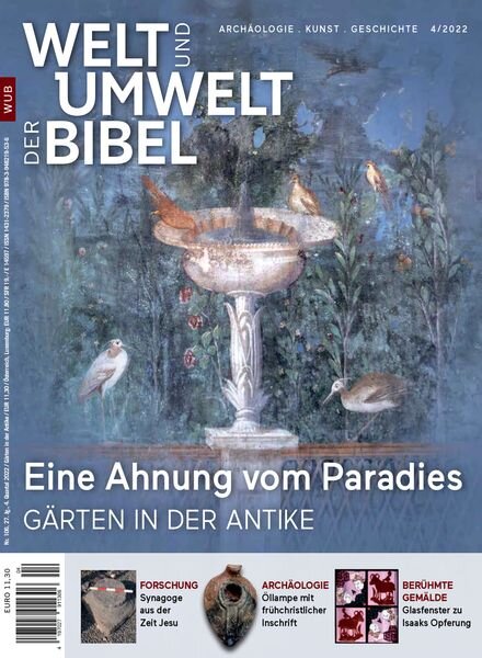 Welt und Umwelt der Bibel – Nr 4 2022 Cover