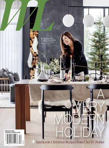 Western Living – November-December 2022 Cover