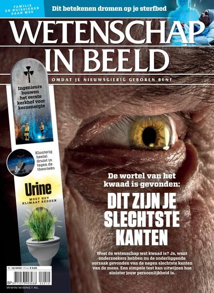 Wetenschap in Beeld – december 2022 Cover