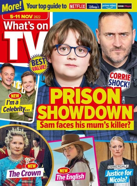 What’s on TV – 05 November 2022 Cover
