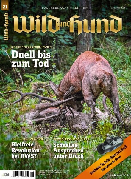 Wild und Hund – 3 November 2022 Cover