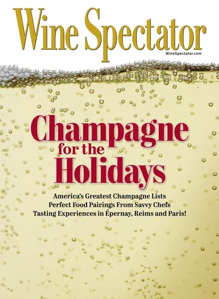Wine Spectator – December 15 2022 Cover