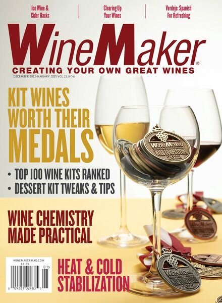 WineMaker – December 2022 Cover