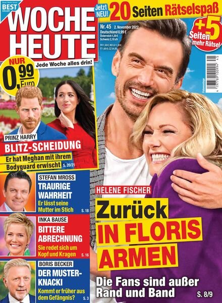 Woche Heute – 02 November 2022 Cover