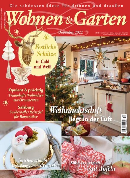Wohnen & Garten – Dezember 2022 Cover