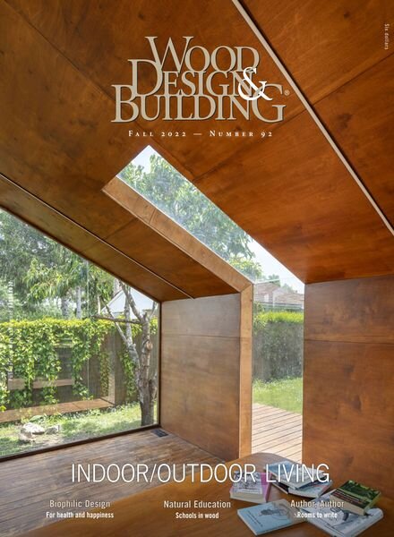Wood Design & Building – Fall 2022 Cover