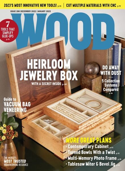 WOOD Magazine – December 2022 Cover