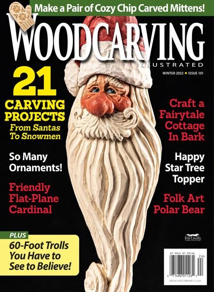Woodcarving Illustrated – October 2022 Cover
