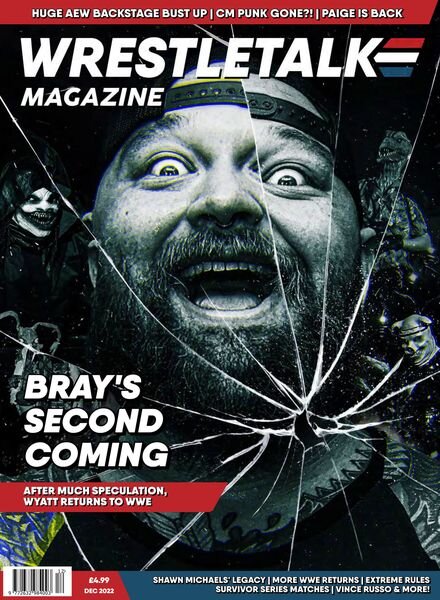 Wrestletalk Magazine – Issue 46 – December 2022 Cover
