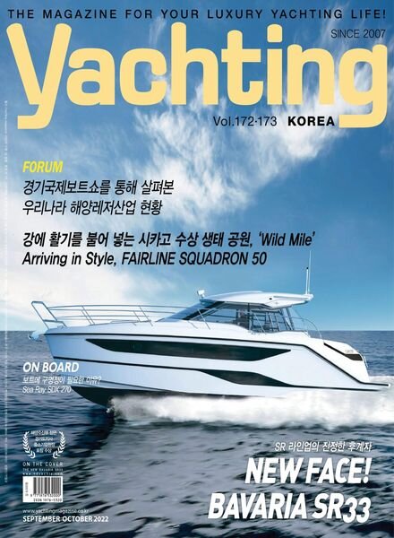 Yachting – 2022-10-25 Cover