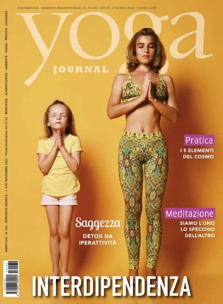 Yoga Journal Italia – Novembre 2022 Cover