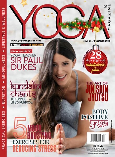 Yoga Magazine – December 2022 Cover